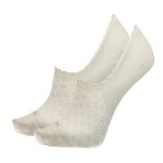 Calvin Klein Strømper 2P Libby Diamond No Show Sock Beige Strl 37/41 D...