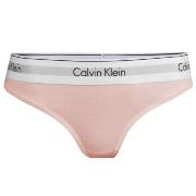 Calvin Klein Truser Modern Cotton Thong Lysrosa X-Large Dame