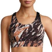 Casall BH Crossback Sports Bra Brun mønstret Small Dame