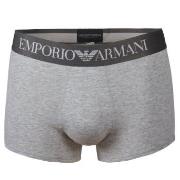 Armani Cotton Stretch Trunk Grå bomull Medium Herre