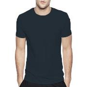 Bread and Boxer Cotton Crew Neck Marine økologisk bomull X-Large Herre