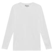 Bread and Boxers Long Sleeve Crew Neck Hvit økologisk bomull Medium He...