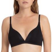 Calida BH Cate Triangle Soft-Bra Svart bomull B 80 Dame