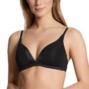 Calida BH Cate Triangle Soft-Bra Svart bomull C 75 Dame