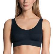 Calida BH Elastic Top Midnattsblå bomull Small Dame