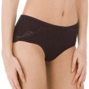 Calida Truser Etude Toujours Regular Cut Panty Svart bomull Medium Dam...