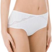 Calida Truser Etude Toujours Regular Cut Panty Hvit bomull Large Dame