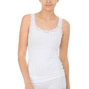 Calida Etude Toujours Tank Top Hvit bomull Small Dame