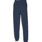 Fruit of the Loom Elasticated Jog Pants Marine Medium Herre