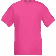 Fruit of the Loom Valueweight Crew Neck T Fuchsia bomull Large Herre