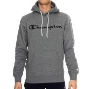 Champion Classics Men Hooded Sweatshirt Grå Large Herre