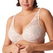 Chantelle BH Day To Night Plunge T-Shirt Bra Beige nylon D 80 Dame