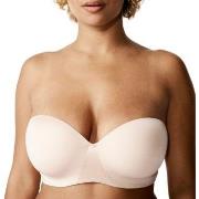 Chantelle BH Essentiall Bandeau T-shirt Bra Beige C 80 Dame