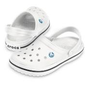 Crocs Crocband Unisex Hvit US M10 (EU 43-44)