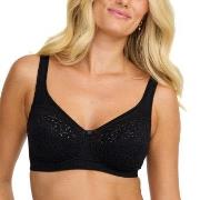 Damella BH Classic Soft Lace Bra Svart B 75 Dame