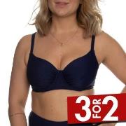 Damella Grace Basic Bikini Bra Marine F/G 46 Dame