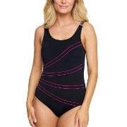 Damella Keira Chlorine Resistant Swimsuit 36-50 Cerise polyester 48 Da...