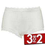 Damella Truser Silk Brief Elfenben silke Medium Dame