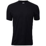 Dovre Singel Jersey T-Shirt Svart bomull XX-Large Herre