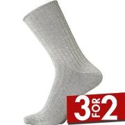 Egtved Strømper Cotton No Elastic Socks Lysgrå Str 45/48 Herre