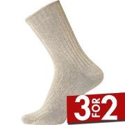 Egtved Strømper Cotton No Elastic Socks Beige Str 40/45 Herre