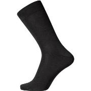 Egtved Strømper Pure Cotton Socks Svart bomull Str 40/45 Herre