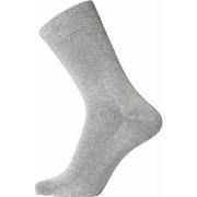 Egtved Strømper Pure Cotton Socks Lysgrå bomull Str 45/48 Herre