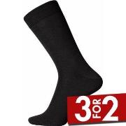 Egtved Strømper Wool Twin Sock Svart Str 45/48