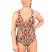 Missya Lucca Swimsuit Orange mønster 38 Dame