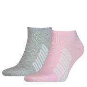 Puma Strømper 2P Lifestyle Sneaker Sock Rosa Str 35/38