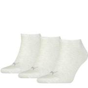 Puma Strømper 3P Sneaker Socks Lysgrå Str 39/42