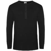 Resteröds Organic Cotton Grandpa Long Sleeve Svart økologisk bomull X-...