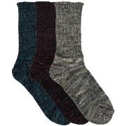 Resteröds Strømper 3P Recycled Socks Mixed Str 36/40