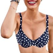 Rosa Faia Blue Dots Luna Bikini Bra Marine D 40 Dame