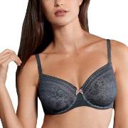 Rosa Faia BH Fleur Underwire Bra Antracit polyamid B 80 Dame