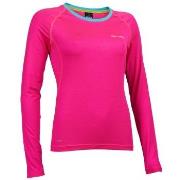 Salming Balance Long Sleeve Women Rosa polyester Large Dame