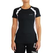 Salming Nova Tee Women Svart/Hvit polyester Small Dame