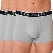 Schiesser 3P 95-5 Organic Cotton Rio Boxer Grå X-Large Herre