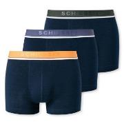 Schiesser 3P 95-5 Organic Cotton Rio Boxer Marine X-Large Herre