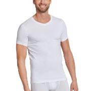Schiesser Long Life Cotton V-Neck Hvit bomull XX-Large Herre