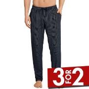 Schiesser Mix and Relax Jersey Lounge Pants Blå Mønster bomull X-Large...
