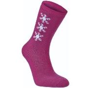 Seger Strømper Lillen Junior Sock Rosa ull Str 34/36 Barn