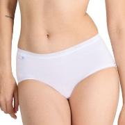 Sloggi Truser Dam Basic Midi Hvit bomull 48 Dame