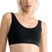 Sloggi BH Double Comfort Top Svart bomull 44 Dame