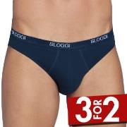 Sloggi For Men Basic Mini Marine bomull Small Herre