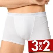 Sloggi For Men Basic Shorts Hvit bomull Small Herre