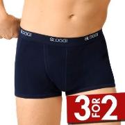 Sloggi For Men Basic Shorts Marine bomull Small Herre