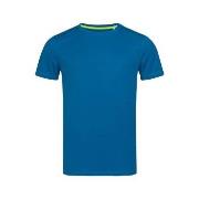Stedman Active 140 Crew Neck Blå polyester Small Herre