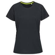 Stedman Active 140 Raglan For Women Svart polyester X-Large Dame