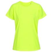 Stedman Active 140 Raglan For Women Gul polyester Small Dame